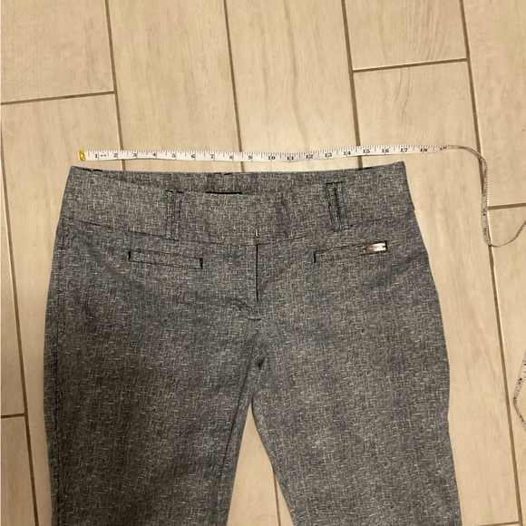 Express women’s capri pants mid rise black/white size 12. B - Picture 3 of 13